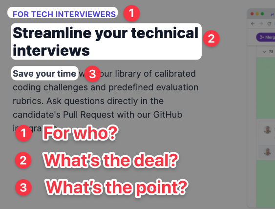 Feature: for interviewers